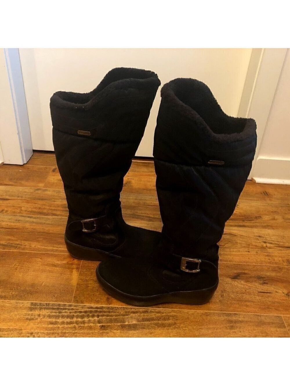 𝅺pajar Natasha Faux-Fur Waterproof Winte Black Boot - Picture 5 of 16